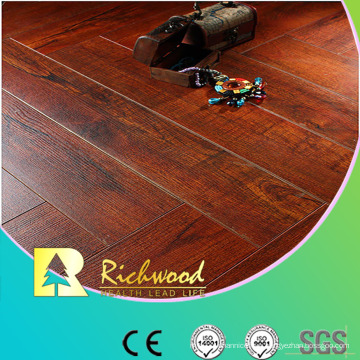 Commercial 8.3mm AC3 Embossed Elm V-Grooved Laminate Flooring